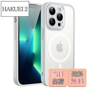 �y���������zJEDirect iPhone 13 Pro 6.1�C���`�p �}�O�l�b�g �P�[�X MagSafe�ɑΉ� �������̃}�b�g�w�� �J���������Y ���S�ی� ���^ �ϏՌ� �J�o�[ (�O���[)
