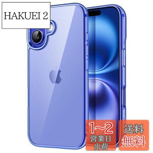 yzJETech iPhone 16 6.1C`p P[X ΂݂Ȃ Ռz op[Jo[ h~ NAobN (Eg})