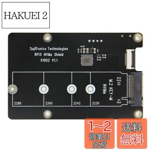 yzGeekworm X1002 V1.1 PCIe NVMe M.2 SSD 2280g{[hARaspberry Pi 5ɓKp
