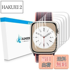 �y���������zAUNEOS Apple Watch 41mm�E40mm �t�B���� Series 9�E8�E7�E6�E5�E4�Ese �Ή� �A�b�v���E�H�b�` �t���ی� �t�B���� 41mm�E40mm �K�p TPU�� �L�Y�C���@�\ �������h�~ �P�[�X�Ɋ����� �����ߗ� �C