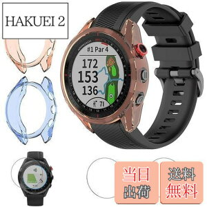 �y���������zFIVOF2���ی�P�[�X+2���t���ی�t�B�����Ή�Garmin(�K�[�~��) Approach S62��p�P�[�X �K�[�~�� Approach S62 �J�o�[ �\�t�g TPU�ގ� �҂�����Ή� �C�菝�h�~ �y�� �h�Ռ� Garmin Approach S62 