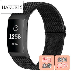 �y���������z�R���p�`�u�� Fitbit Charge 4 / Fitbit Charge 3 / Charge 3 SE �i�C�����e���X�|�[�c�o���h�����p�X�g���b�`�o���h �X�g���b�v