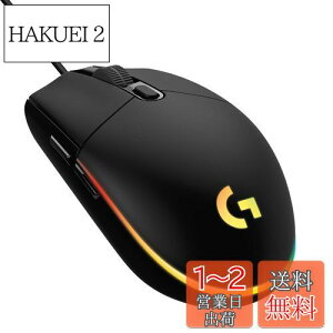 yzLogicool G Q[~O}EX G203 L Q[~O }EX USB ڑ G203-BK y 85g LIGHTSYNC RGB 6vO{^ ubN PC windows mac Ki y t@Cit@^W[ XIV 