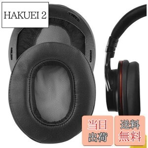 �y���������zGeekria �C���[�p�b�h QuickFi �݊��� �p�b�h �\�j�[ SONY MDR-1A, MDR-1ADAC �w�b�h�z���ɑΉ� �p�b�h �C���[/�C���[�J�b�v (�v���e�C�����U�[/�u���b�N)