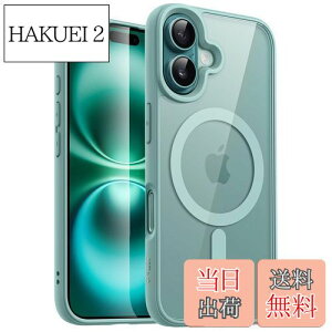 yzJETech iPhone 16 Plus 6.7C`p }Olbg P[X MagSafeɑΉ Ռz op[Jo[ \bhJ[}bgTPUt[ h~ NAobN (eB[u[)