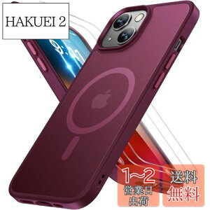 yzMiracase iPhone15 P[XyMagsafeΉEČRKizϏՌiphone15P[X 6.1C`ytB2tz΂ݖh~Ah~Awh~AXgbvz[tAĔɗD