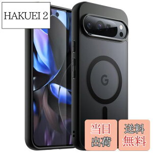 yzJETech Google Pixel 9/9 Pro 2024p }OlbgP[X MagSafeΉ }bgobN ϏՌX}zJo[ (ubN)