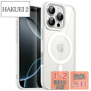 yzJETech iPhone 16 Pro 6.3C`p }Olbg P[X MagSafeɑΉ Ռz op[Jo[ \bhJ[}bgTPUt[ h~ NAobN (zCg)
