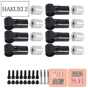 【送料無料】POSTEK Φ28イレクターパイプ 車用ルーフキャリアバー スペーシア イレクターパイプ アタッチメント バン対応 内六角 取付用アルミ製 DIY 製作 で 車中泊 キャンプ NVAN ハイゼット