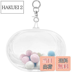 yzYUYAKESHIP[X ɃobN ho ʂ|[` Oo obO ȉ~` PVC l` ʂݗp NA JoɂЂ [ L[z_[tizCgE15.5cmj