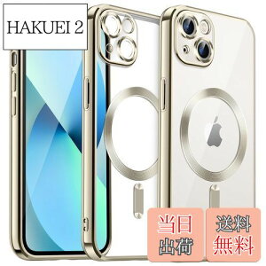 yzJETech iPhone 13 6.1C`p \tgNAP[X JYSی MagSafeCX[dΉ ϏՌ dCbLTPUJo[ (X^[Cg)