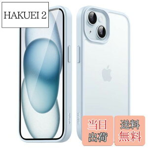 yzJETech }bgP[X iPhone 15 6.1C`p ϏՌ~^[O[h̗h~ ̔̔wʓdbJo[ wh~ (u[)