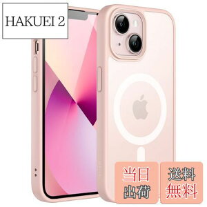 yzJETech iPhone 13 6.1C`p }Olbg P[X MagSafeɑΉ ̃}bgw ^ ϏՌ Jo[ (`[NsN)