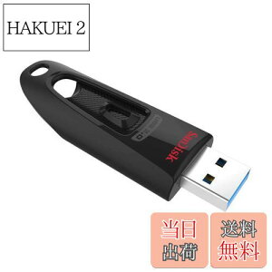 yzy TfBXN Ki z SanDisk [J[ USB 128GB USB 3.0 XChUltra ǎő130MB/b SDCZ48-128G-J46 VpbP[W