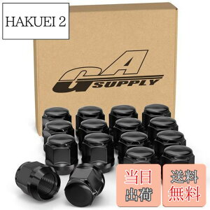 �y���������zGAsupply ���O�i�b�g M12 x P1.5 �z�C�[���i�b�g �e�[�p�[��60° ����24mm 19HEX �}�c�_/�_�C�n�c/�O�H�ɂɑΉ� �X�`�[���� 16�Z�b�g �u���b�N