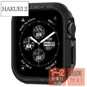 yzSpigen Apple Watch P[X 45mm | 44mm y Apple Watch 9 / 8 / 7 / SE2 / SE / 6 / 5 / 4 Ή z  Ռ z ^tlXfUC 菝 h~ ϏՌ یJo[ MbhEA[}[ 062CS24469 (u