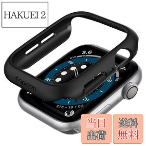 �y���������zSpigen Apple Watch �P�[�X 44mm �y Apple Watch SE2 / SE / 6 / 5 / 4 �Ή� �z ���� �Ռ� �z�� �ȒP�Ȏ��t�� �����^ �V���v�� �X���� �y�� �ی�J�o�[ �A�b�v���E�H�b�`�P�[�X �V���E�t�B�b�g 0