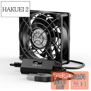 yzELUTENG USBt@ 8cm ͗p 3iʒ߉ 5V É ^  USB@ 80mm t@ 7H TCg PC ȃGl N[[ p\R PS4 PS3 Q[@ [^[ TV Box N[Oɑ