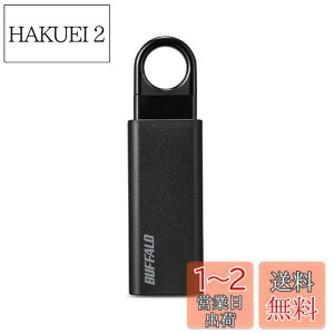 yzobt@[ BUFFALO mbNXCh USB3.1(Gen1) USB[ 64GB ubN RUF3-KS64GA-BK