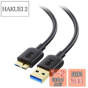 yzCable Matters 5Gbps }CNUSB 3.0 P[u - 3mAMicro USB 3.0P[uAUSBA - Micro B 3.0 HDD/SSDOthCuΉAubN