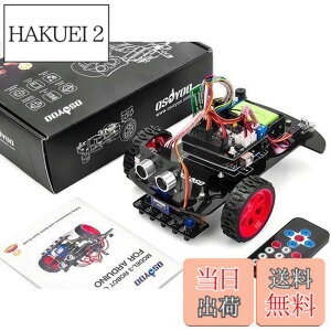 �y���������zOSOYOO2�� �쓮 �X�}�[�g ���{�b�g�J�[ �X�^�[�^�[�L�b�g Arduino�݊��� UNO R3 �v���W�F�N�g 2WD Smart Robot Car Kit �I�[�v���\�[�X ���烍�{�b�g �m�� ���{�������(9V�d�r�t��)
