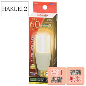 �y���������zLED�d�� T�` E26 60�`���� �d���F LDT7L-G IG92 06-3747 OHM �I�[���d�@