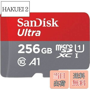 【送料無料】SanDisk SDSQUA4-256G-GN6MN 海外リテール アダプター無