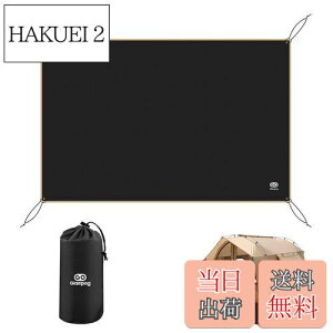 【送料無料】GOGlamping グランドシート テントシート ツーリングドームテント用四角テントシート レジャーシート 防水 軽量420D コンパクト ヘキサゴン フロア マット タープ アウトドア キャ