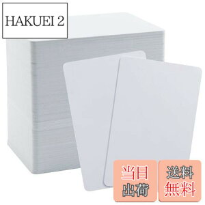 �y���������zVANRA �v���X�`�b�N�J�[�h 100�� ���n PVC�J�[�h ����\ CR80�W���T�C�Y �u�����N ���D �Ј��� �w���� �����o�[�Y�J�[�h