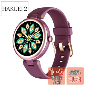 yzSHANG WING X}[gEHb` fB[X  rv p Smart Watch Women 1.09C`׉ iPhone/AndroidΉ Mʒm 24 Ǘ ՎRݒ {