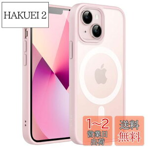 yzJETech iPhone 13 mini 5.4C`p }Olbg P[X MagSafeɑΉ ̃}bgw ^ ϏՌ Jo[ (sN)