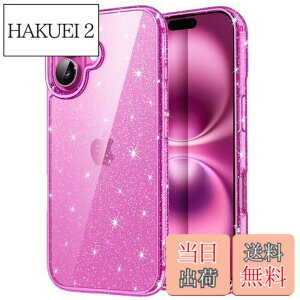 �y���������zJETech iPhone 16 6.1�C���`�p ���炫�� �P�[�X �u�����u���� �Ռ��z�� �o���p�[�J�o�[ ���킢�� �L���L�� �����p ���q���� (�s���N)