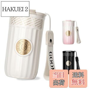 【送料無料】GOOM タンブラー 保温ボトル コーヒーカップ 水筒 500ml 持ち運び可能 ストロー付き 漏れ防止 ステンレス製 316 真空断熱タンブラー 3WAY 保温保冷 蓋付き お手入れ簡単 ストラップ