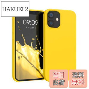 【送料無料】kwmobile スマホケース Apple iPhone 12 mini対応 ケース - TPU リキッド シリコン カバー - 耐衝撃 傷防止 サラサラ Case