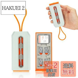 yzJJC o SD & Micro SD J[hP[X 6  SD/SDHC/SDXCJ[h + 12  MSD/Micro SD/TF J[h[\ y RpNg ^тȒP