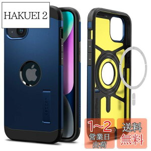 yzSpigen iPhone 14 Plus P[X MagSafe Ή 3w\ X^ht }Olbg ČRMILKi擾 Jی h~ Ռz CX[dΉ ^tEA[}[E}OtBbg ACS0491