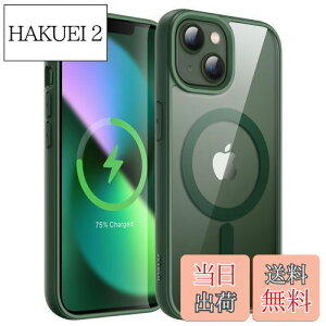 yzJETech iPhone 13 mini 5.4C`p }Olbg P[X MagSafeɑΉ Ռz op[Jo[ \bhJ[}bgTPUt[ h~ NAobN (O[)