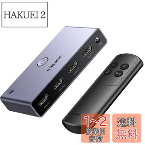 yzUGREEN HDMI ؂ւ 31o 8K@60Hz/4K@120Hz HDMIZN^[ HDMIؑ֊탊Rt48Gbps HDMI2.1 HDCP 2.3 yPS3/PS4/PS5/SwitchΉ/mFς݁z