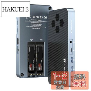 yzThunderbolt 3ΉhbLOXe[VM.2 SSDOtP[X SETMSPACE 11 |[ghbLOXe[VType C (DP8K@60Hz×1 C[Tlbg×1 USB-A×3 USB-C×1 3.5mm×1 M-Key NVME SSDOtP[X