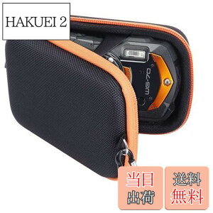 �y���������zKhanka ��p�ی���[�P�[�X �݊��i RICOH ���R�[ WG-80/WG-70/WG-60/WG-50/WG-40/WG-30 �f�W�^���J���� (�I�����W�F�̃W�b�p�[)