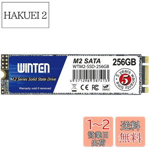 yzWINTEN SSD M.2 SATA 256GB 2280 3D NAND SATA3 6Gb/siőǎ 500MB/s ő发 500MB/sjG[@\ ȓd Ռɋ ^yzWTM2-SSD-256GB 6083