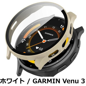 �y���������zTOORQR For GARMIN Venu 3�Ή� �P�[�X �K�[�~��Venu 3 �g�E�H�b�`�P�[�X �����K���X ��̌^ �ϏՌ� PC�f�ޒ����^ ���h�~ �S�ʕی� �w��h�~ ��U�h�~ �����x �����ߗ� venu 3 �p �J�o�[ 45mm