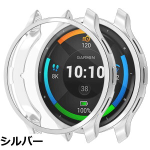 �y���������zTOORQR For GARMIN Venu 3�Ή� �P�[�X �K�[�~��Venu 3 �g�E�H�b�`�P�[�X ��̌^ �ϏՌ� TPU�f�ޒ����^ ���h�~ �S�ʕی� �w��h�~ ��U�h�~ �����x �����ߗ� venu 3 �p �J�o�[ 45mm