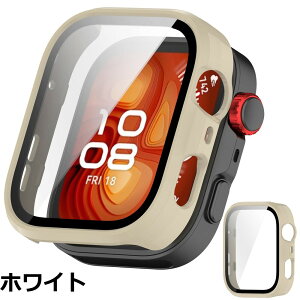 �y���������zJXRICH �Ή� HUAWEI WATCH FIT 4 Pro �P�[�X �Ή� �y�� PC+�����K���X �ی�J�o�[ �����x �����ȒP �ϏՌ� �S�ʕی� �t�@�[�E�F�CWATCH FIT 4 Pro �J�o�[�Ή�