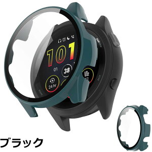 �y���������zINIAYOH For Garmin Forerunner 165 �J�o�[ �K�[�~�� Forerunner 165 �ی�P�[�X �����K���X�t�B����+���ϏՌ�PC�t���[�� ���˒ጸ �w��h�~ �y�ʃX�����݌v