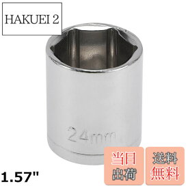 【送料無料】HEROFFIX 1個 インパクトソケット 耐久性のあるハードウェアツール シルバートーン カーボンスチール 6ポイント 車 オートバイ ダートバイク修理用 1/2インチドライブ