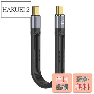 �y���������zLIANHATA USB Type CtoC �P�[�u�� USB4.0 40Gbps�����f�[�^�]�� 8K@60Hz�f���o�� PD�Ή�100W/5A�}���[�d USB-C to USB-C ��13.5cm �F�F10Gbps �I�X to �I�X