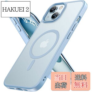 �y���������zMiracase iPhone13/14/15 /16/17�P�[�X�yMagsafe�Ή��E�ČR�K�i�z�ϏՌ��A���h�~�A���΂ݖh�~�A�����Ĕ��ɗD�����f�U�C���A�����{�^���A�}�b�g�A�t���X�g �F�F���F�A�T�C�Y�FiPhone 15