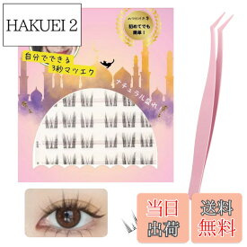 【送料無料】つけまつげ のり不要 【日本国内JIS基準検査済み】グルーなしつけまつげ グルー不要 つけまつ毛 3Dつけまつげ 接着剤不要 ブラック 1秒マツエク 部分つけまつげ 初心者 で簡単装着 立体感 可愛い 自然な束感 人気 耐久性が高い アイメー 色：02束感ドールeye