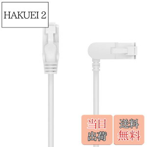 �y���������z�G���R�� LAN�P�[�u�� CAT6A 2m �X�C���O���R�l�N�^ �c�����܂�Ȃ� �ܐ܂�h�~�R�l�N�^ �X���� �z���C�g LD-GPATSW/WH20